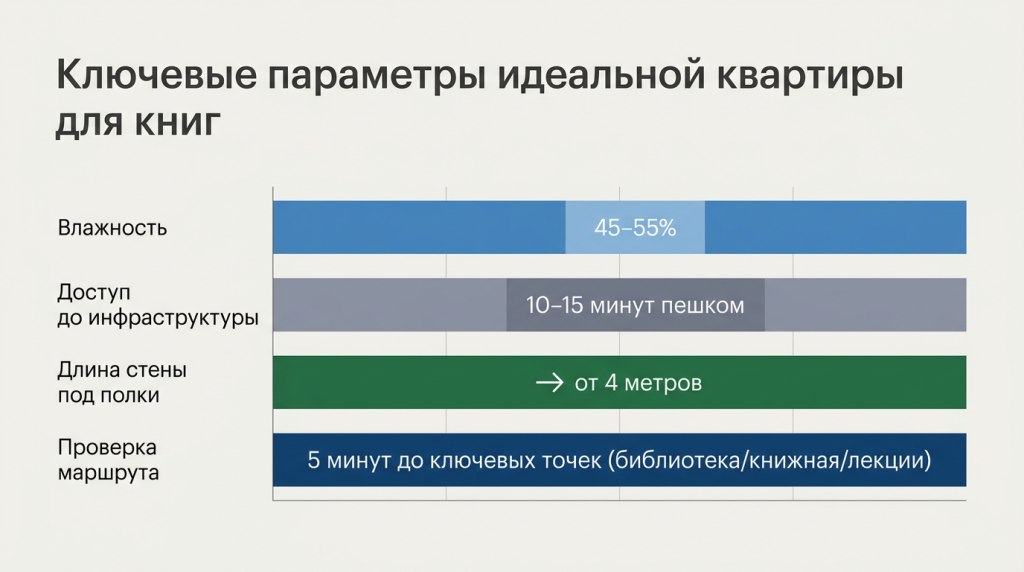 Ключевые параметры идеальной квартиры